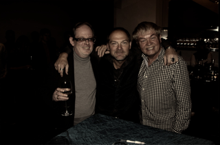Tom with Les Stroud